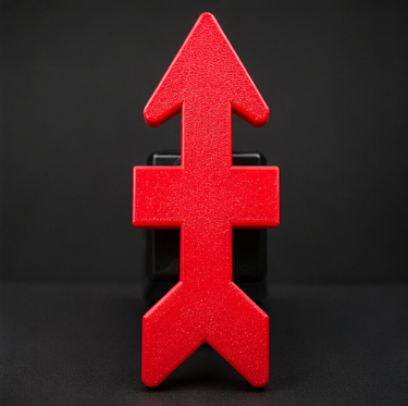 32nd Red Arrow Hitch Cover