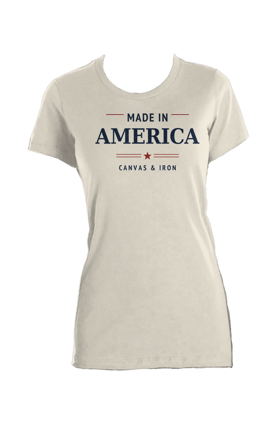 Women's Made in America Ringspun Tee