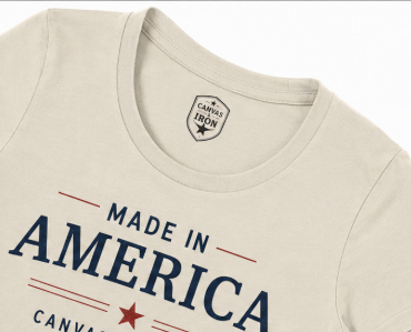 Women's Made in America - Cream Tee